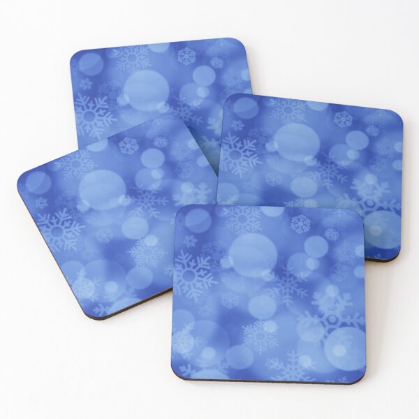 Item preview, Blue abstract snow falling winter christmas holiday background designed and sold by MarketVisionAV.