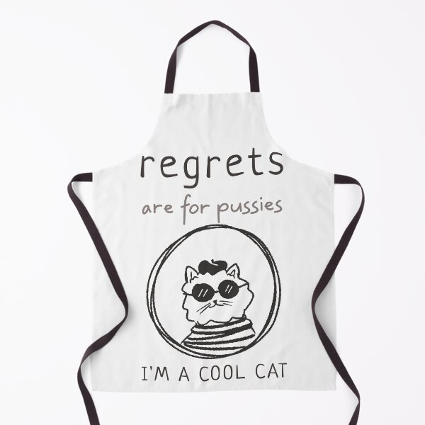 Item preview, Regrets are for Pussies designed and sold by Spicy Chilli.