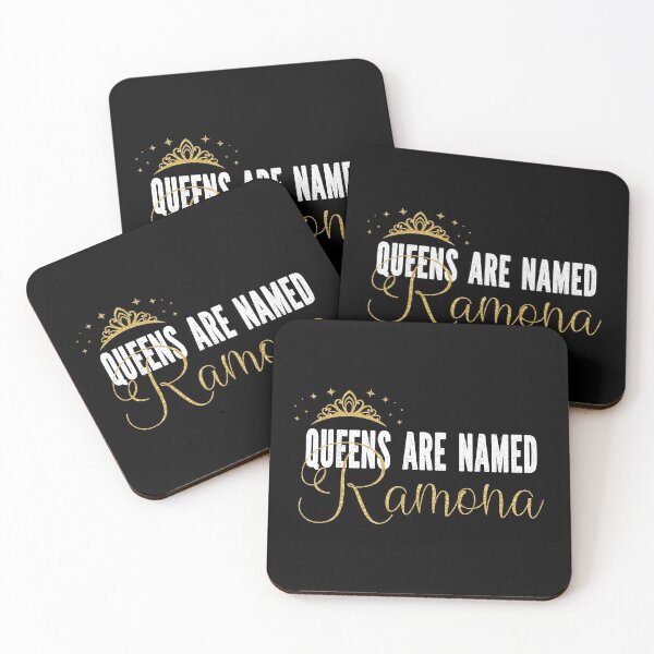 Item preview, Queens Are Named Ramona Personalized First Name Girl product designed and sold by Grabitees.