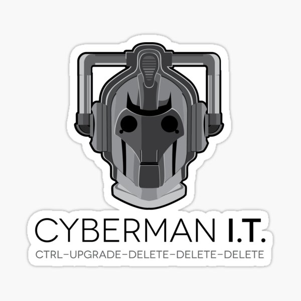 Cyberman I.T. Sticker