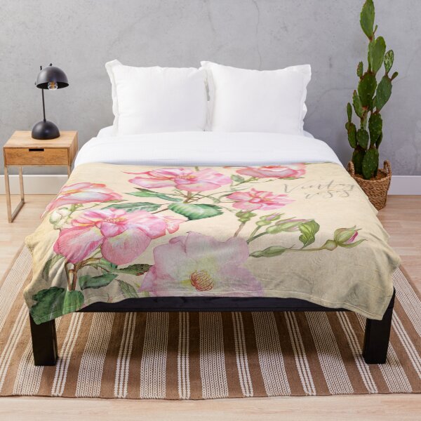 Aperçu de l'œuvre Vintage Pink Rose créée et vendue par MakeMerry.