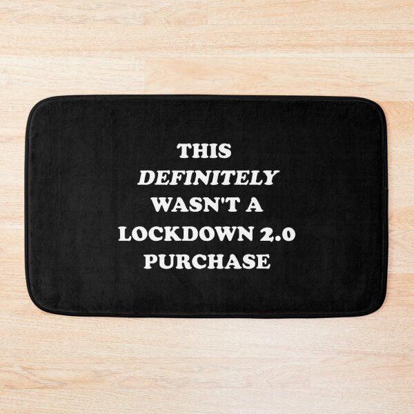Item preview, This definitely wasn't a lockdown 2.0 impulse purchase (dark mode) designed and sold by Deegital18.