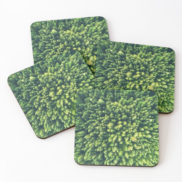 Item preview,  green forest Aerial view  designed and sold by The Full Cart.