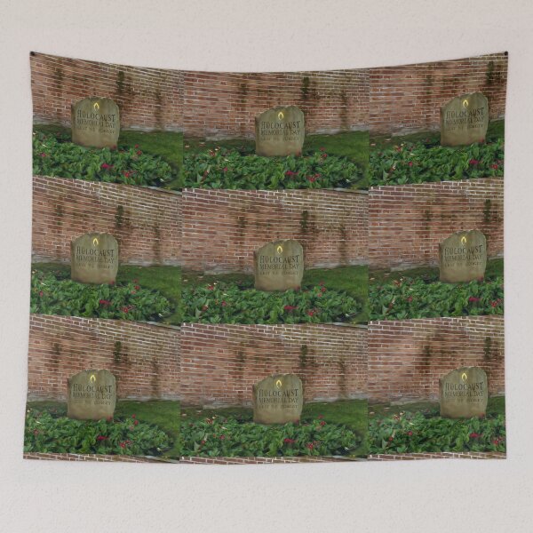 Item preview, Digital painting of Holocaust headstone in Middleton UK designed and sold by PicsByTony.