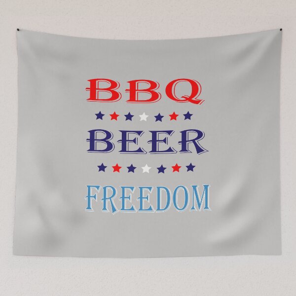 Item preview, bbq beer freedom,funny, designed and sold by truewear1.