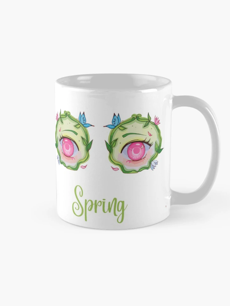 Thumbnail 3 of 6, Coffee Mug, Spring eyes designed and sold by ScriptMan.