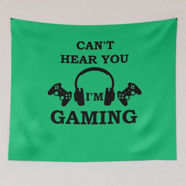 Item preview, Gaming Gifts Funny Gamer Can't Hear You I'm Gaming T-shirt designed and sold by FunnyDSN.