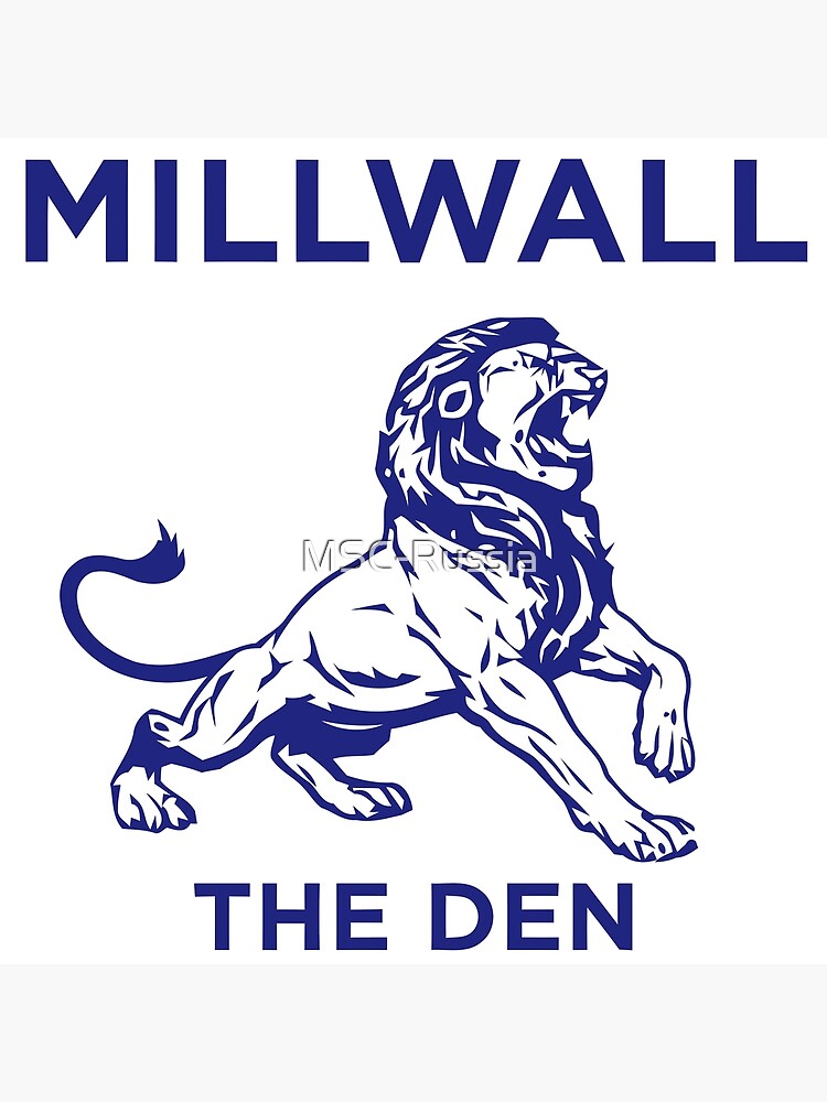 Personalised Greetings Card SHIRT Millwall F.C 