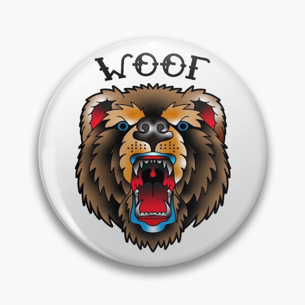 Item preview, Woof Bear designed and sold by mgouveia.