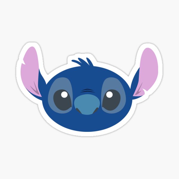 Japan Disney Big Sticker - Stitch 626 Alien