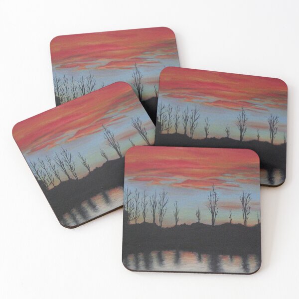 Item preview, Sunset At Ringwood Lake designed and sold by Jesicat.