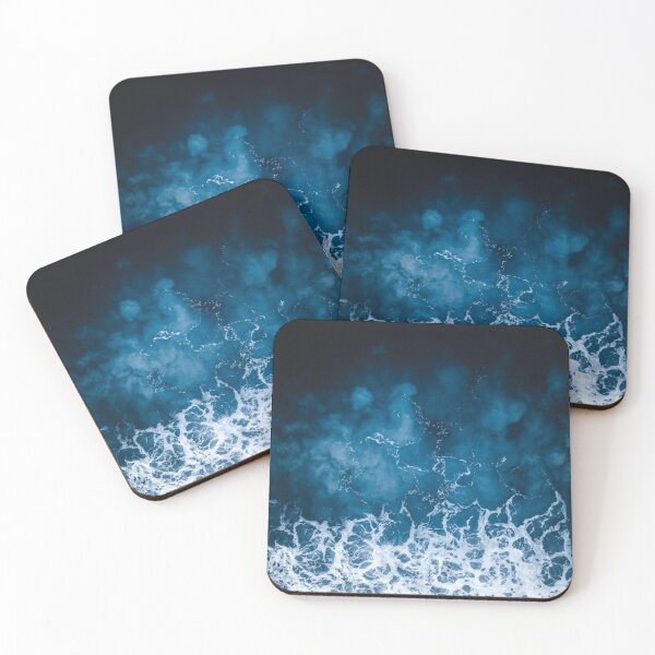 Item preview, BEAUTIFUL BLUE OCEAN WAVES - AERIAL VIEW designed and sold by 8G.