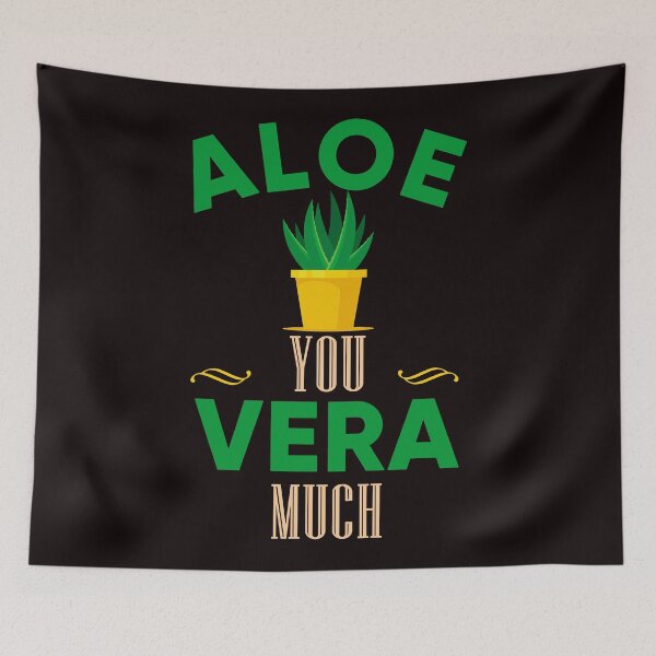 Item preview, Aloe You Vera Much - Funny Aloe Vera Plant and Meme Text Effects Gift designed and sold by leo121687.