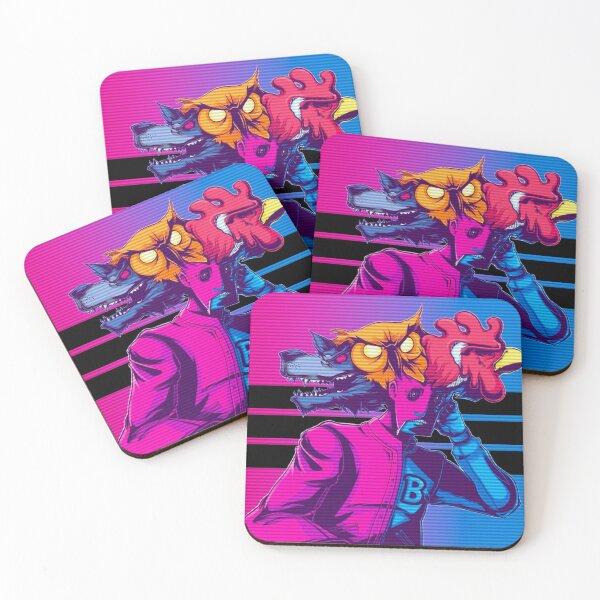 Item preview, Trastorno de la chaqueta de Hotline Miami designed and sold by TheAsianOne.