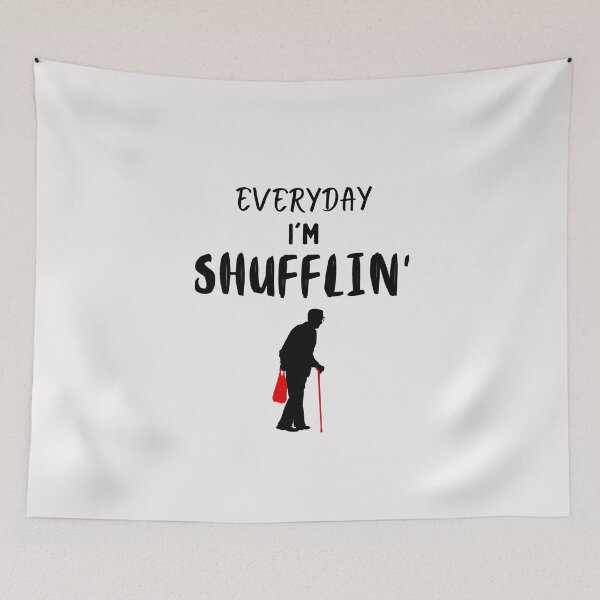 Item preview, Everyday I'm Shufflin' - Man bag designed and sold by Millenial Designs.