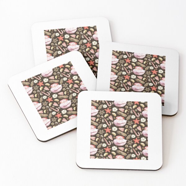 Item preview, Coffee Mug, Star, Nut, Heart, Candy Stick Ugly Christmas Pattern designed and sold by Cheap Women's Shirts.