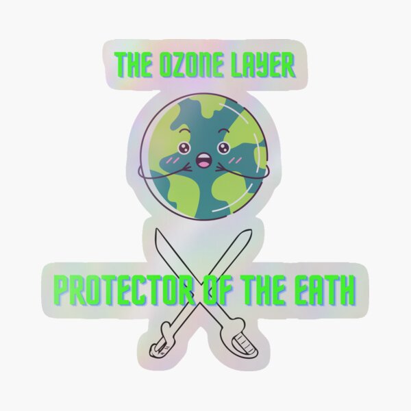 Item preview, The Ozone Layer Protector Of The Earth In Red designed and sold by LuckyKermit.