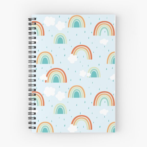 Item preview, Rainbows Clouds Rain and Blue Skies designed and sold by LouiseFranksArt.