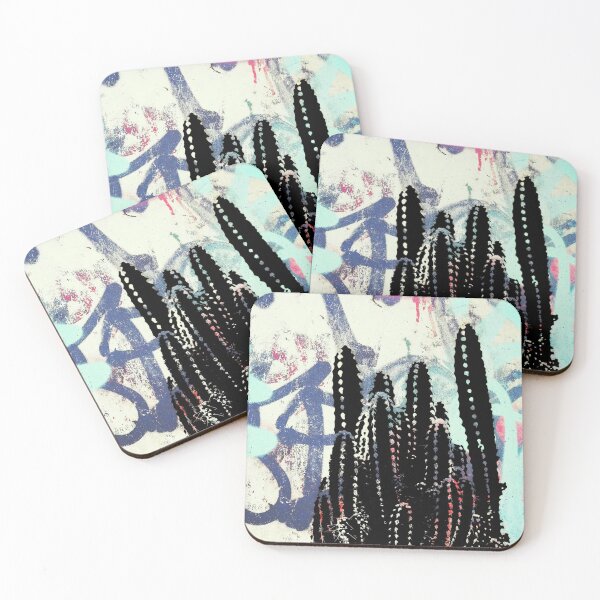 Item preview, Street Art Cactus Print designed and sold by retrosavvy.