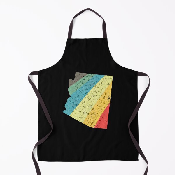 Item preview, Arizona State Retro Rainbow Stripes designed and sold by twicetrader.