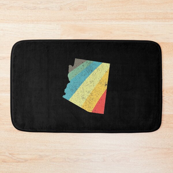 Item preview, Arizona State Retro Rainbow Stripes designed and sold by twicetrader.