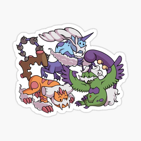 Chris Tornadus Therian Forme Sticker By Eevilmurray Redbubble