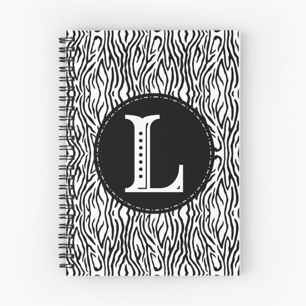 Item preview, Zebra Monogram Letter L designed and sold by MarkTees.
