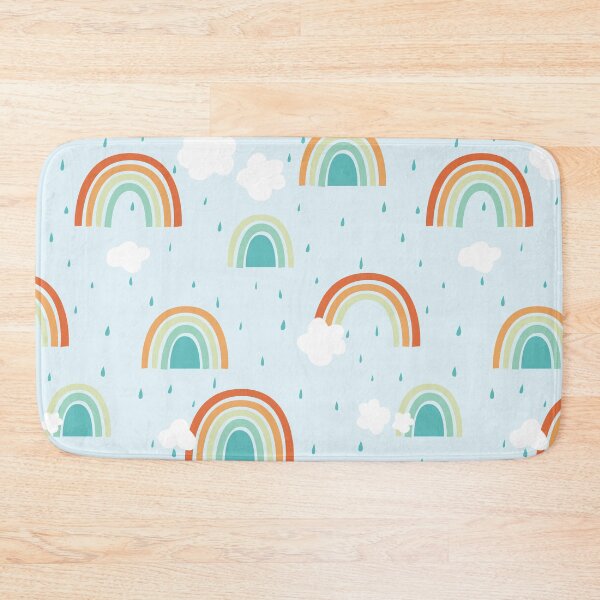 Item preview, Rainbows Clouds Rain and Blue Skies designed and sold by LouiseFranksArt.