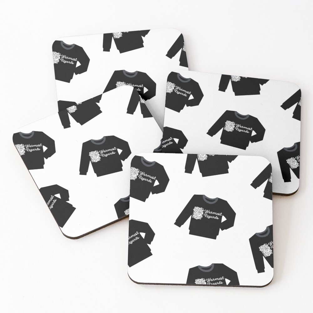 David rose sweater..warmest regards Coasters (Set of 4)