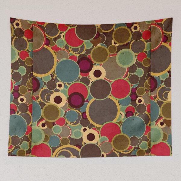 Item preview, colorful circles intertwined designed and sold by 42youbest.