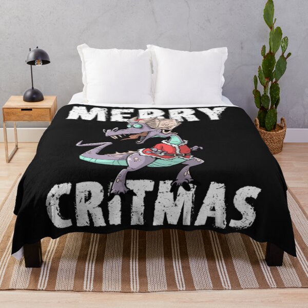 Item preview, Critical Hit D20 Dice RPG Meme PnP Dragon Merry Critmas designed and sold by DanielEmberson.