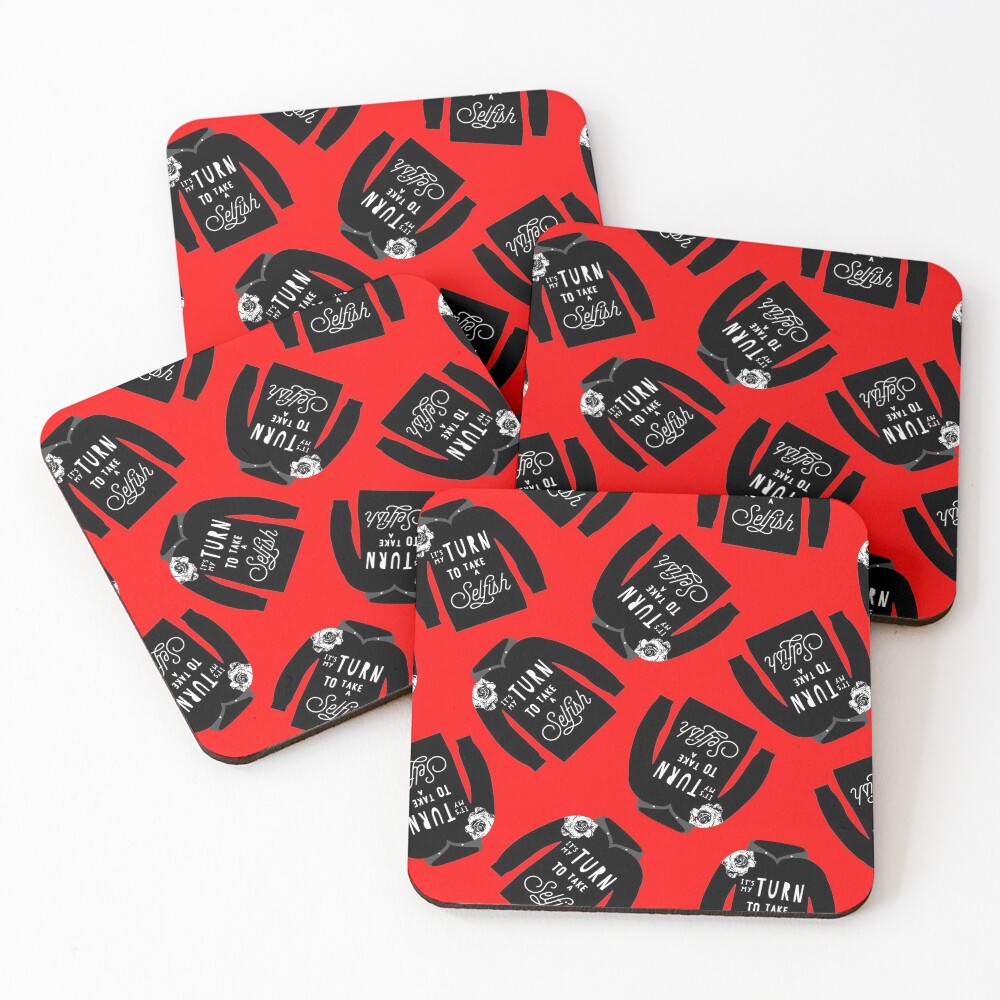 David rose sweater..warmest regards Coasters (Set of 4)