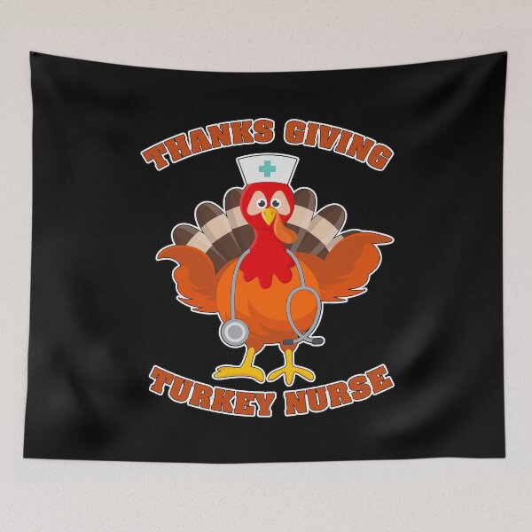 Item preview, Thanks giving turkey nurse designed and sold by letsgoh.