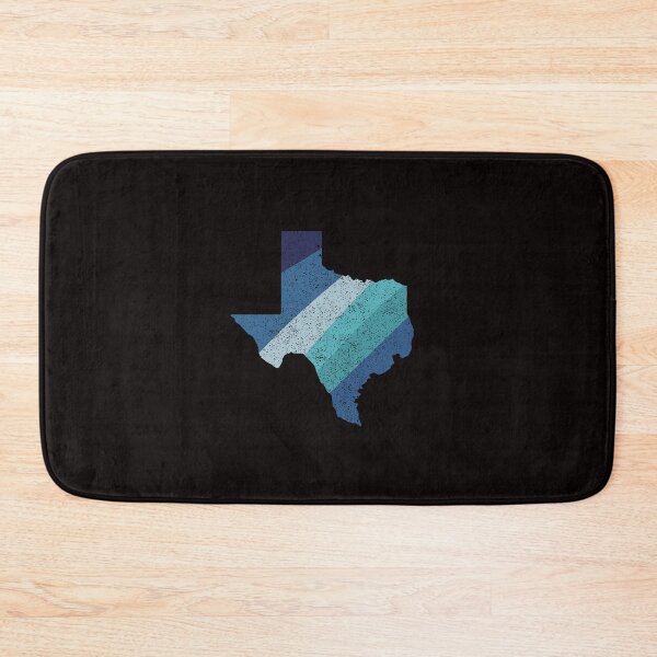 Item preview, Texas State Vintage Retro Blue Rainbow Stripes designed and sold by twicetrader.
