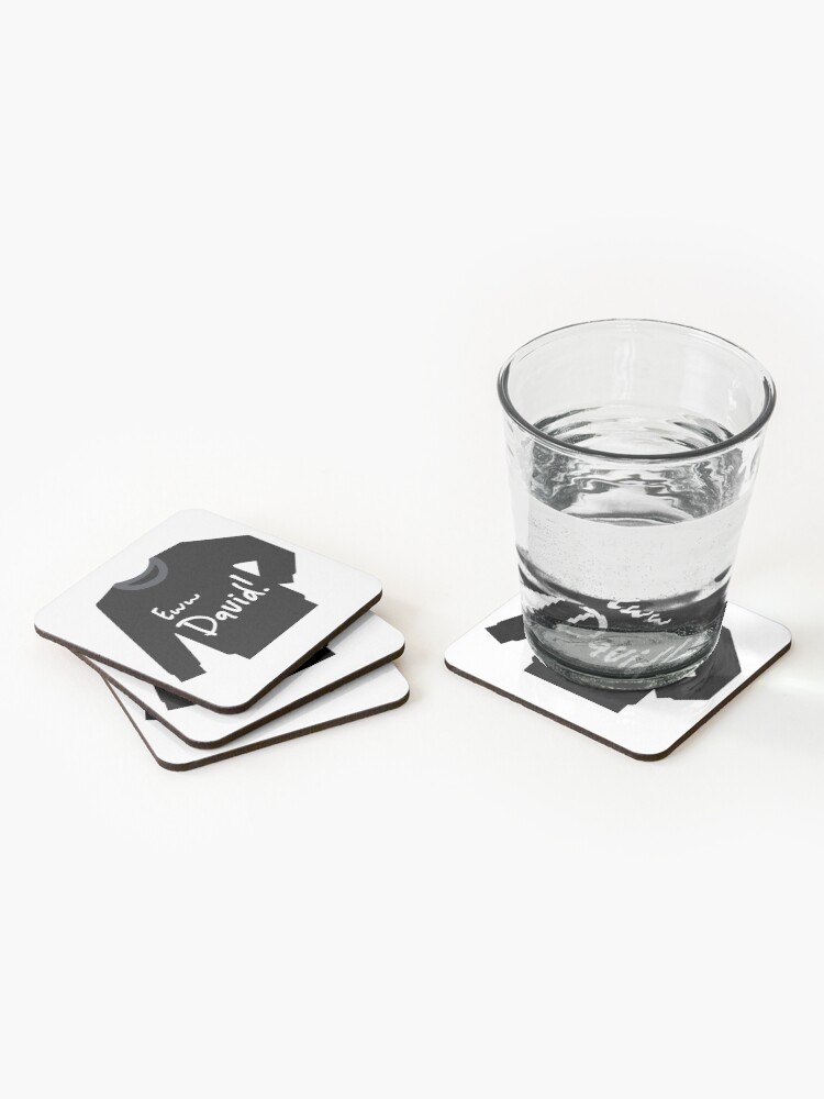 Alternate view of David rose sweater..eww David! Coasters (Set of 4)