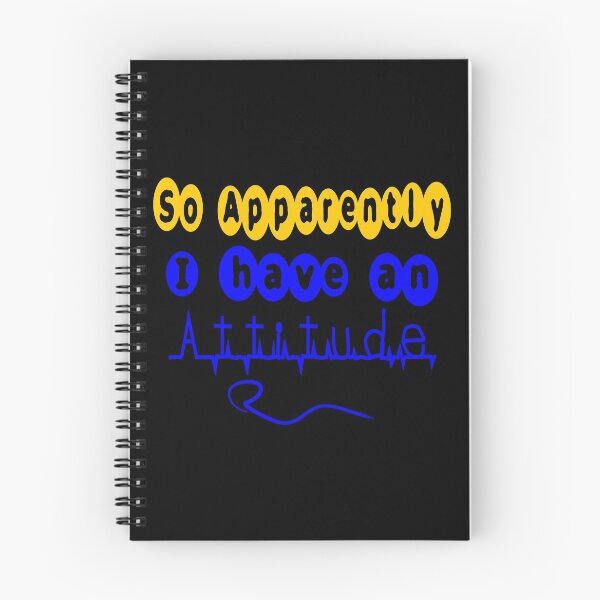 Item preview, SO APPARENTLY I HAVE AN ATTITUDE FUNNY SARCASTIC designed and sold by Ralek.