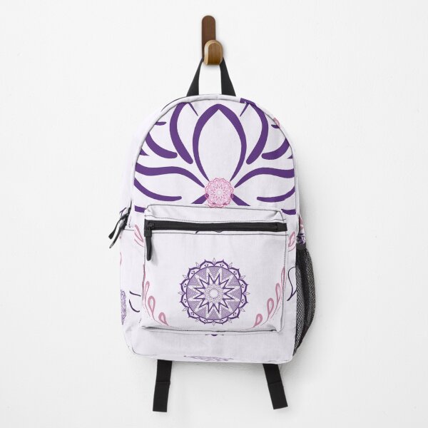 Item preview, Paisley Lotus Ornament Pattern in Pink and Purple designed and sold by sunnybandana.