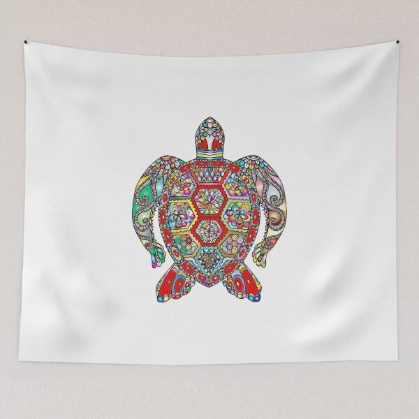 Item preview, Flowery Turtle designed and sold by Christoferos.