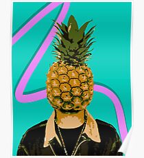 I Can't Fruit My Face Poster