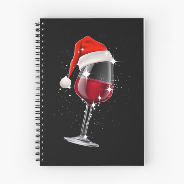 Item preview, Wine Glasses Santa Hat Christmas Cann't Be Fun Without Wine designed and sold by MichaeE.