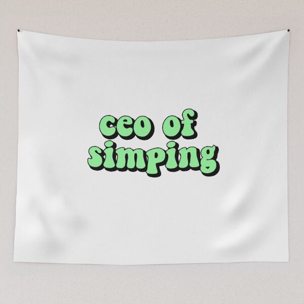 Item preview, ceo of simping  designed and sold by griffics.