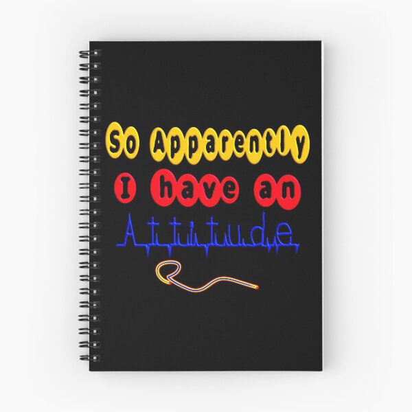 Item preview,  SO APPARENTLY I HAVE AN ATTITUDE FUNNY SARCASTIC designed and sold by Ralek.