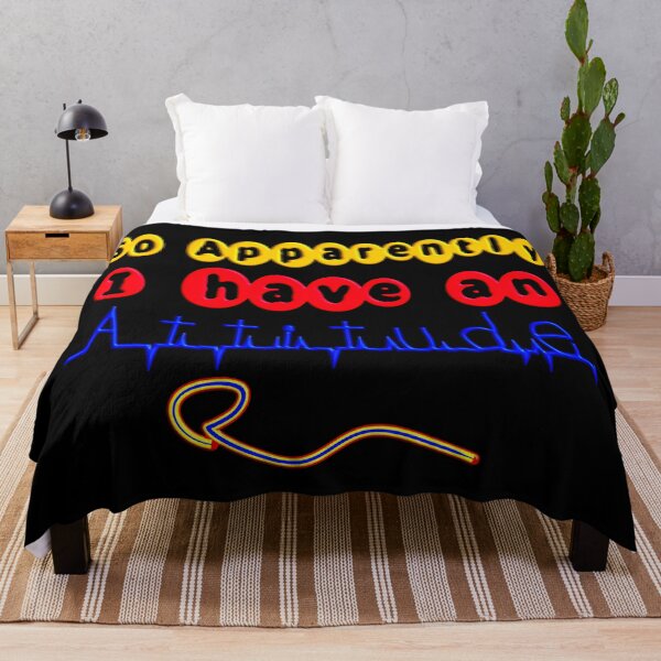 Item preview,  SO APPARENTLY I HAVE AN ATTITUDE FUNNY SARCASTIC designed and sold by Ralek.