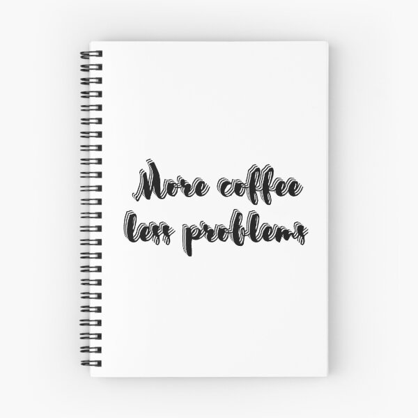 Item preview, More coffee less problems designed and sold by LeftoRight.