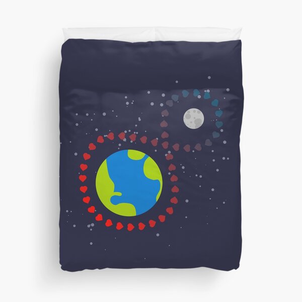 To the moon and back x Infinity Duvet Cover
