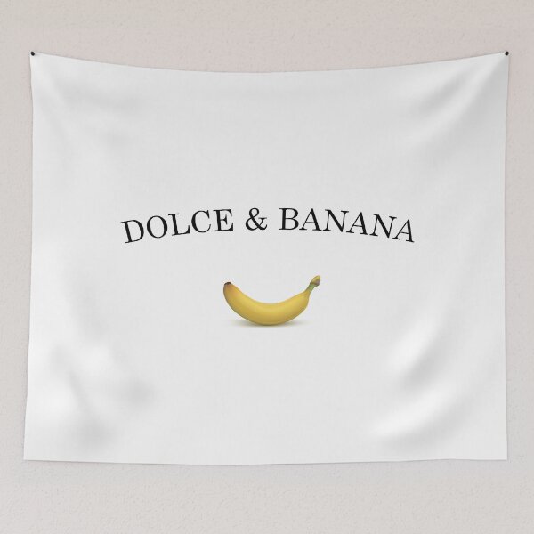 Item preview, dolce & banana, humor designed and sold by Curlyhaire.