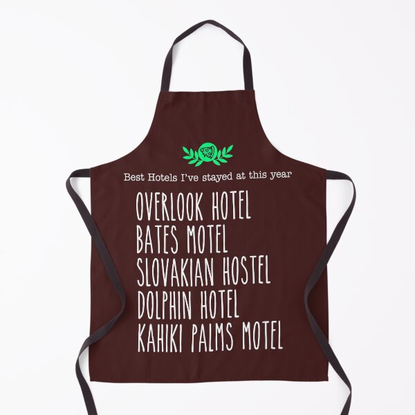 Item preview, Best Hotel ever 2020 I've stayed in stayed at _Funny horror classic film hotels - Travelling around the world 2020. designed and sold by Webstudio 2Amigos.