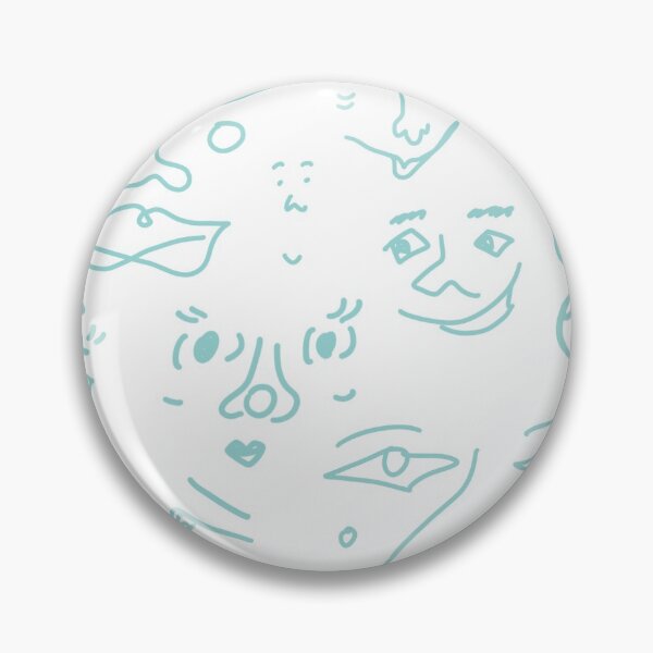Item preview, cute and expressive abstract faces designed and sold by Angela Baek.