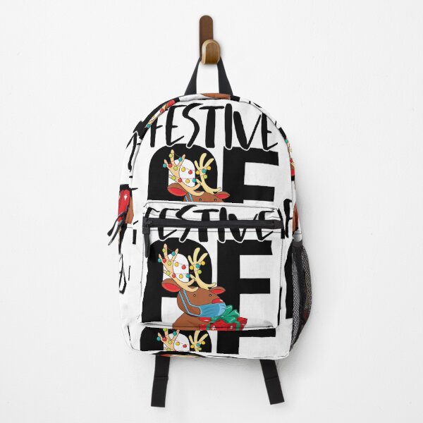 Item preview, Festive AF | Hilarious Christmas Reindeer designed and sold by GravitiTees.