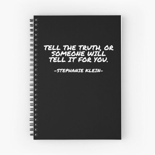 Item preview, Stephanie Klein - Tell the truth, or someone will tell it for you. designed and sold by appleofyoureye.